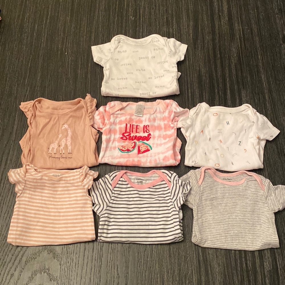 Baby onesie bundle